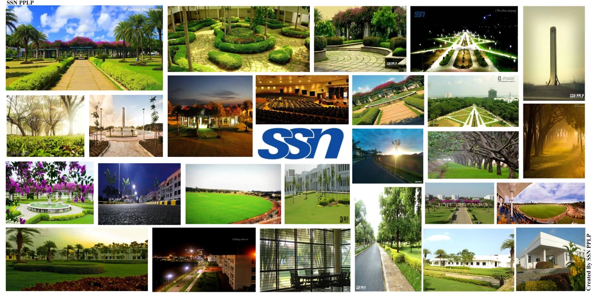 SSN College Campus Collage